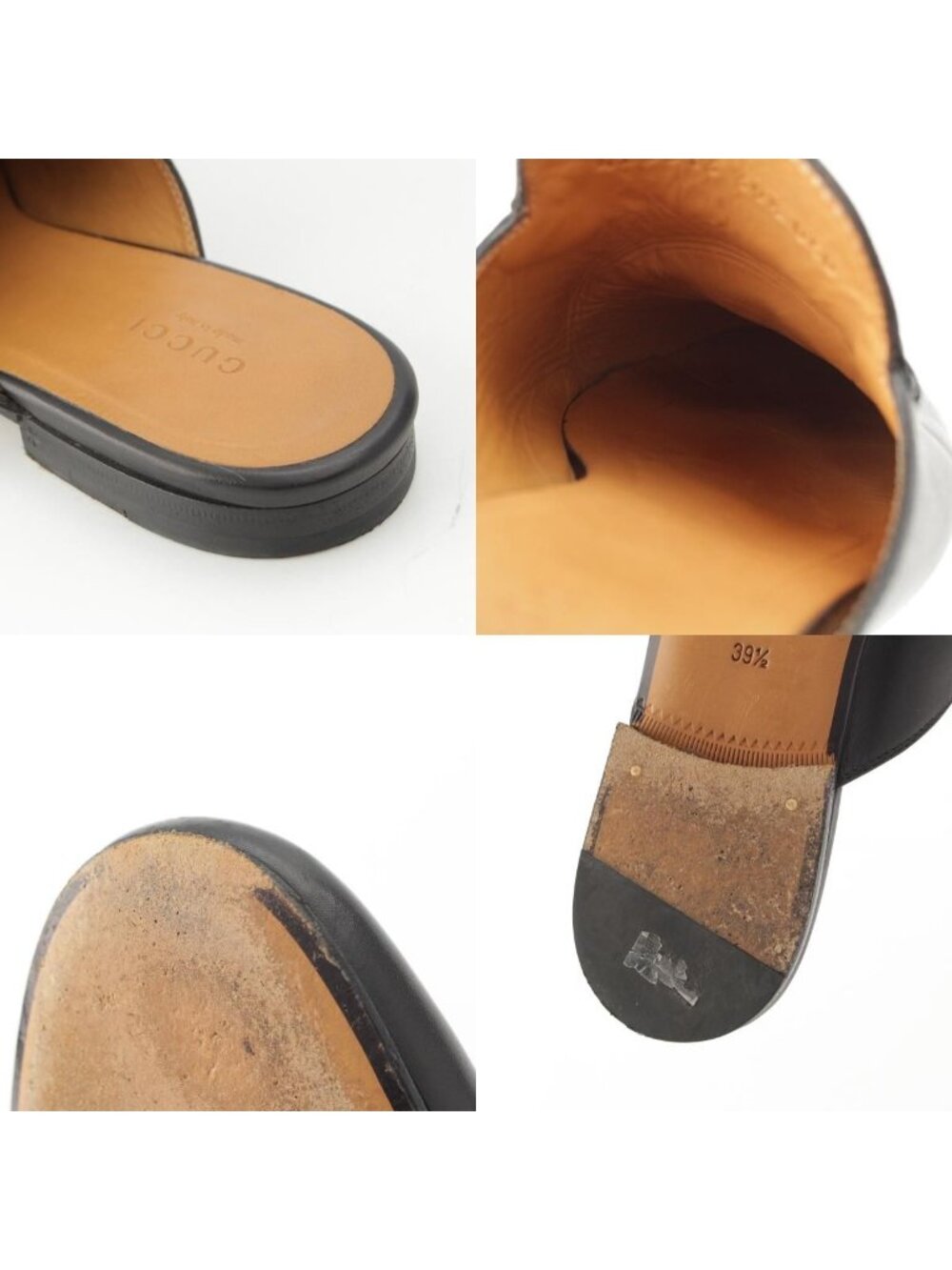 Gucci Horsebit Slippers Shoes Black - Picture 10 of 10